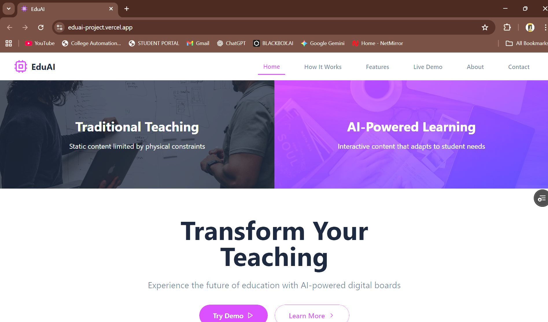 Online Education Platform